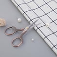 thumbnail image 2 of Scissors for Office Vintage Stainless Steel Electroplated Scissors Retro Carved Scissors Stitch Thread Ends Home Scissors Office Scissors Stainless Steel Scissors, 2 of 3