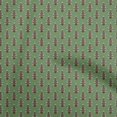 thumbnail image 1 of oneOone Cotton Cambric Green Fabric Asian Block Sewing Craft Projects Fabric Prints By Yard 42 Inch Wide, 1 of 4
