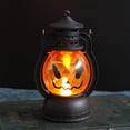 thumbnail image 1 of Dvkptbk Electronic Candle Halloween Lantern Halloween Decor Retro Decor Battery Lantern Flameless LED Candle Lantern Halloween Vintage Lantern Handheld Halloween Lamp Lighting & Ceiling, 1 of 6