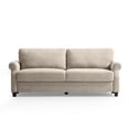 thumbnail image 4 of Zinus Josh Traditional Modern 3-Seater Upholstered Sofa Couch, Beige, 4 of 8