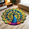 thumbnail image 4 of 3D Shaped Velvet Area Rug Elegant Decorative Soft Floor Mat For Bedroom Living Room Closet Bedside, 4 of 6