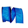 thumbnail image 1 of Reliant Ribbon 92975W-053-40H 20.5 Po 20 Yards Dupioni Supreme Wired Edge Ribbon, Bleu, 1 of 3