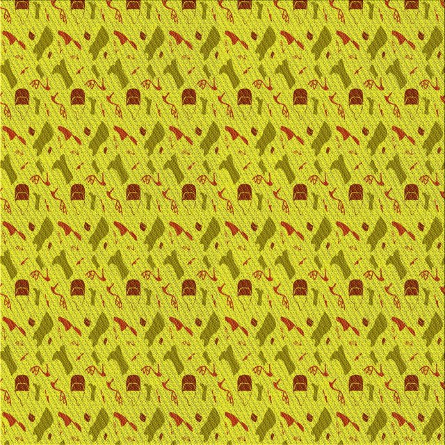 Ahgly Company Tapis d'Intérieur Lavable en Machine Carré Transitionnel Jaune Canari, 8 Pieds Carré