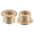 thumbnail image 1 of Unique Bargains 8x12x10mm Roulements à Brides Bronze Fritté Bague Auto-Lubrifiante 2 Pack, 1 of 5