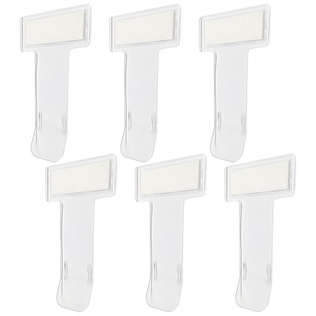 6 Pcs Support Transparent pour Billets de Stationnement de Voiture, Pince Porte-Billets de Pare-Brise de Voiture