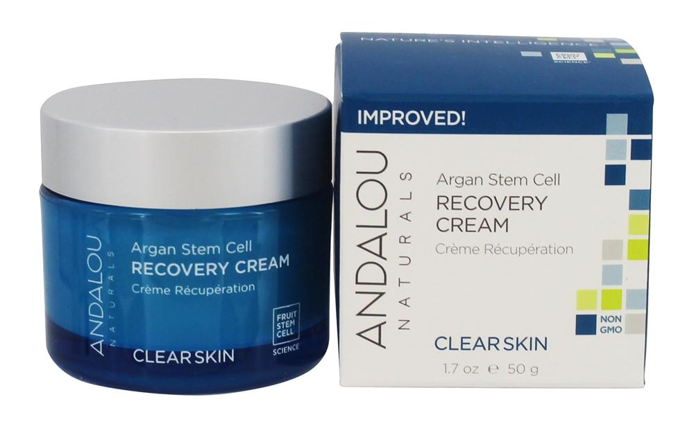 Andalou Naturals - Argan Stem Cell Recovery Face Cream - 1.7 oz.