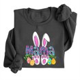 thumbnail image 1 of EGNMCR Easter T-Shirt Imprimé T-Shirts Graphiques pour Femmes Chemises pour Femmes T-Shirt à Col Rond pour Femmes Easter Imprimé Haut à Manches Longues Chandails T-Shirts pour Femmes, 1 of 4