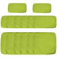 thumbnail image 1 of Outsunny Outdoor 14pc Patio Rattan Sofa Set Cushion Cover Replacement, 1 of 10