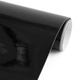 thumbnail image 4 of Unique Bargains Gloss Bubble Free Air Release Self Adhesive Car Vinyl Film Wrap Sticker Decal Black 60" x 12", 4 of 5