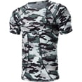 thumbnail image 1 of Chandail de Compression Rembourré Haut Protecteur Côtes Protecteur de Poitrine pour Rugby Football Paintball Baseball Basketball, 1 of 6