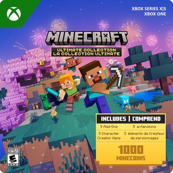 Minecraft: Ultimate Collection 55 – Xbox Series X|S and Xbox One [Digital Code]