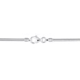 thumbnail image 4 of Miabella Sterling Silver Snake Chain Necklace, 4 of 5