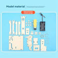 thumbnail image 3 of DIY Woodpecker Assemble Model Science Experimental Tool Kit STEM Kit for Learning Wooden Puzzle, 3 of 5