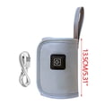 thumbnail image 3 of Portable USB Bottle Warmer for Travel - Adjustable Temperature Control, Fast Heating Sleeve for Baby Milk, Formula, and Beverages, 3 of 8