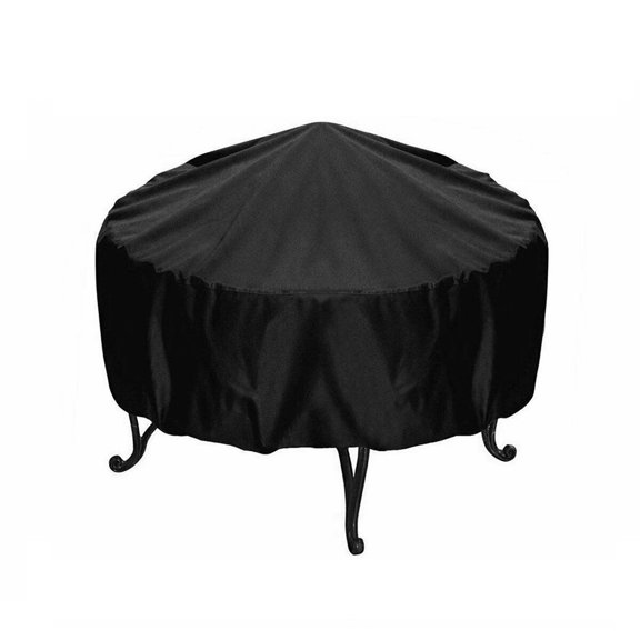 Bgsha Housse de Meuble 210D Housse de Gril Bbq Imperméable et Antipoussière Housse de Table Ronde