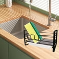 thumbnail image 4 of Dvkptbk Storage Rack Kitchen Sponge Draining Rack Household Sink Countertop Shelf Steel Wire Ball Soap Storage Shelf Storage & Organization, 4 of 6