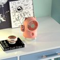 thumbnail image 1 of Misting Desk Fan Fortune Cat Shape Multifunction Nano Spray 3 Speeds Small Cooling Misting Fan for Home Office Travel Pink, 1 of 3