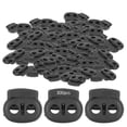 thumbnail image 2 of Serrures de Cordon en Nylon, 300pcs Double Trou Ressort Double Trou Cordon Serrures Cordon de Ressort Serrures Élégant et Moderne, 2 of 14