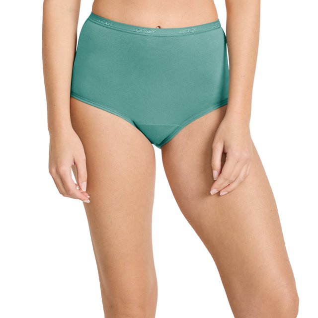 Jockey Culotte en Coton Extensible à Absorption Modérée pour Femmes Worry Free
