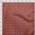 thumbnail image 3 of oneOone Viscose Chiffon Fabric Damask Ikat Printed Craft Fabric BTY 42 Inch Wide, 3 of 4
