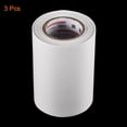 thumbnail image 3 of Unique Bargains 10cmx13m Non-Adhesive Thick Tube Protector Wrap Pipe Protective Tape White 3Pack, 3 of 5