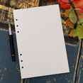 thumbnail image 1 of A5 Loose Leaf Paper Refill 90 Sheets Six Hole Diary Inserts For Notebooks Office School Stationery Multiple Grid Styles（Dot Matrix), 1 of 2
