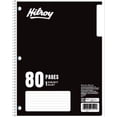 thumbnail image 3 of Hilroy® Coil Notebooks 3 Hole with Margin 1 Subject, 10-½ X 8, 80 Pages, 3 of 7