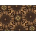 thumbnail image 1 of Ahgly Company Tapis d'Intérieur Lavables en Machine, Rectangle de Transition de Nuit Rouge, 2' x 3', 1 of 7