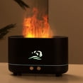 thumbnail image 4 of TIMIFIS Hairs Dryer Flame Oil Diffusers, Upgrade 7 Colour Lights Aromatherapy Diffuser, Oil Diffuser, Aroma Diffusers for Home, Bedroom,Timer & Waterless Auto Off Apartment Essentials, 4 of 6