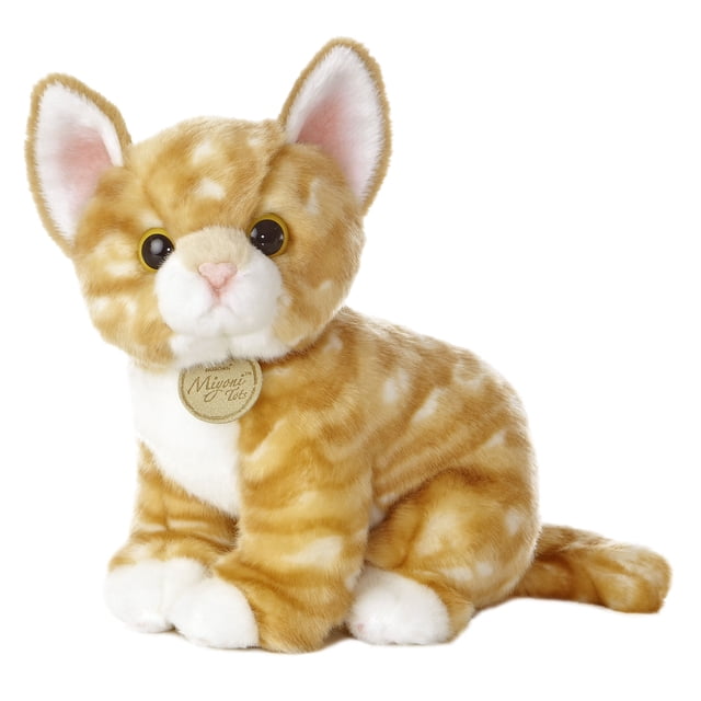 Aurora Peluches - Orange Tabby Kitten 10 Pouces