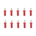 thumbnail image 1 of Banana Plug Speaker Cable Connector Banana Connector Banana Adapter 10pcs Banana Plug 4mm Cross Slot Gold Plated Brass Solder Type Connector For Speaker Cable, 1 of 8