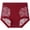 Red, variant on Kaemgyyd Shapewear for Women Lace Floral High Waist Body Shaper Underwear Comfortable Seamless Butt Lifting Panties