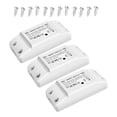 thumbnail image 1 of 3Pcs WiFi and BT Smart Switch 10A 2200W Dual-mode On/Off Device Voice Tuya APP Remote, 1 of 8