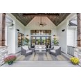 thumbnail image 2 of Tapis d'extérieur lavable Delray ivoire & bleu 7 pi x 9 pi, 2 of 8