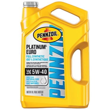 Pennzoil Platinum 5W40 Euro 5L