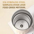 thumbnail image 3 of Insulated Smart Water Bottle With Temperature Display - Portable Coffee Mug, Leakproof Design,  Lightweight And Portable For Students, 3 of 8