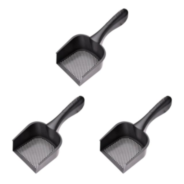 Thinsony Cat Litter Scooper Spoon with Long Litter Handle Pet Deep Cat Style A 3Set