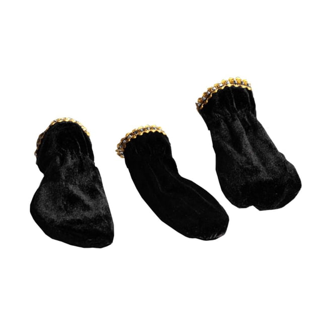 simhoa 3Pcs Soft Covers for Keyboard Digital Piano Damper/Sustain Foot Pedal Black