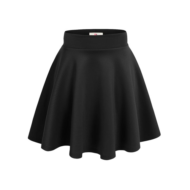 NYL Womens A-Line Flared Skater Skirt Reg and Plus Size - Made In USA, X-Large,