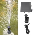thumbnail image 4 of Solar Water Pump Kit, ABS Material Large Energy Panel 7V 1.2W DIY Solar Water Pump Kit Eco Friendly  For Bird Bath, 4 of 8