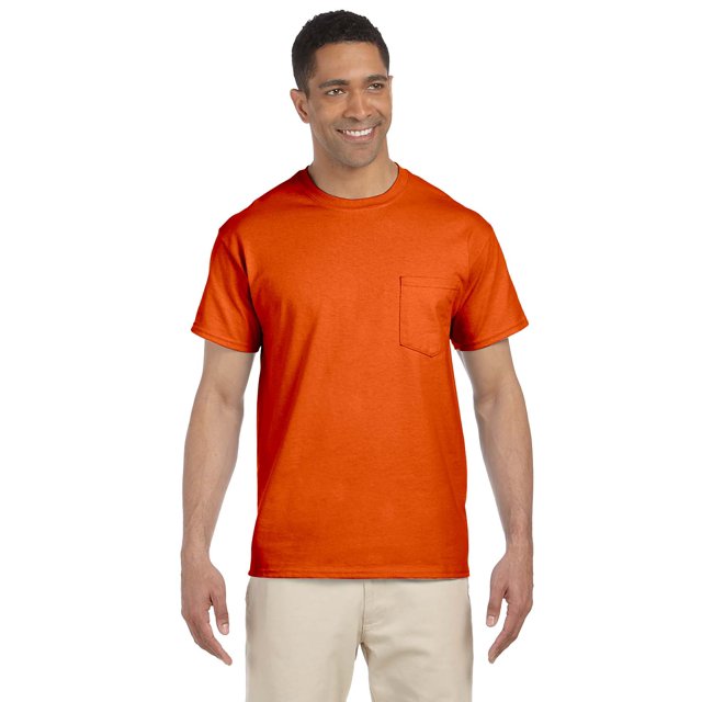Gildan T-Shirt Ultra Coton pour Adulte avec Poche
