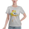 thumbnail image 1 of T-Shirt Basique à Manches Courtes pour Femmes Sailor Moon Aino Minako, 1 of 6