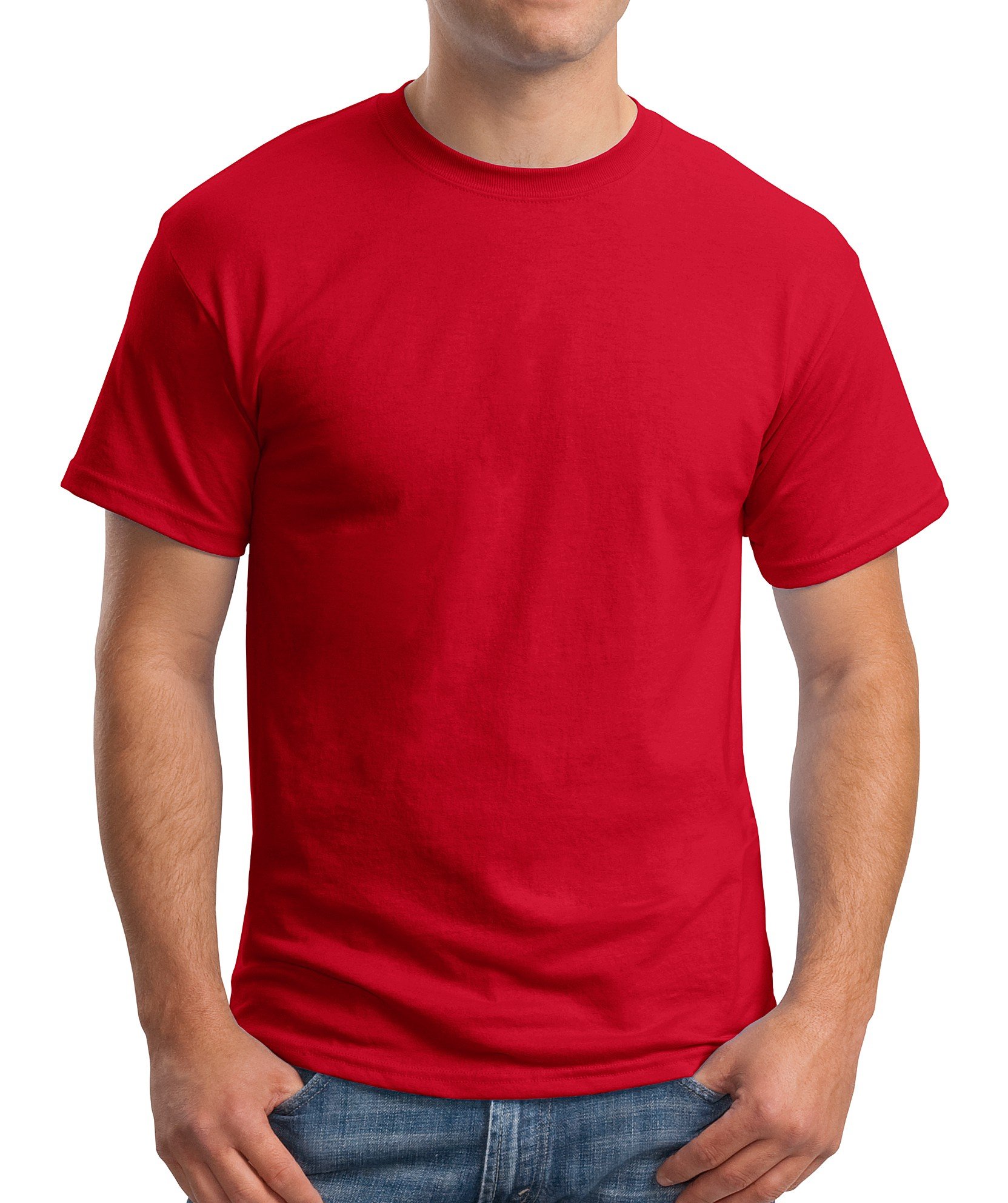 Hanes T-Shirt Comfort Mix 50/50 en Coton/poly
