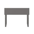 thumbnail image 2 of Atlantic Furniture Orlando Headboard, Twin, Grey, 2 of 5