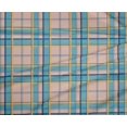 thumbnail image 4 of oneOone Polyester Lycra Fabric Madras Check Decor Fabric Printed BTY 56 Inch Wide, 4 of 4