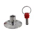 thumbnail image 3 of Siruishop 1.5 inch Tri Clamp End Cap Brewing Making Accessory Homebrew Keg Accessories 35psi, 3 of 8