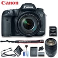 thumbnail image 1 of Canon EOS 7D Mark II DSLR Camera with 18-135mm f/3.5-5.6 IS USM Lens & W-E1 Wi-Fi Adapter (Intl Model) Basic Bundle, 1 of 6