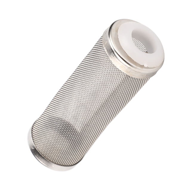 Fish Tank Inflow Inlet Filter, Aquarium Filter Guard Sturdy Fine Holes For Filtration White Inner Diameter 16mm/0.63in Large