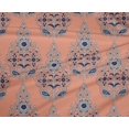 thumbnail image 4 of oneOone Polyester Lycra Fabric Floral & Paisley Block Printed Craft Fabric BTY 56 Inch Wide, 4 of 4