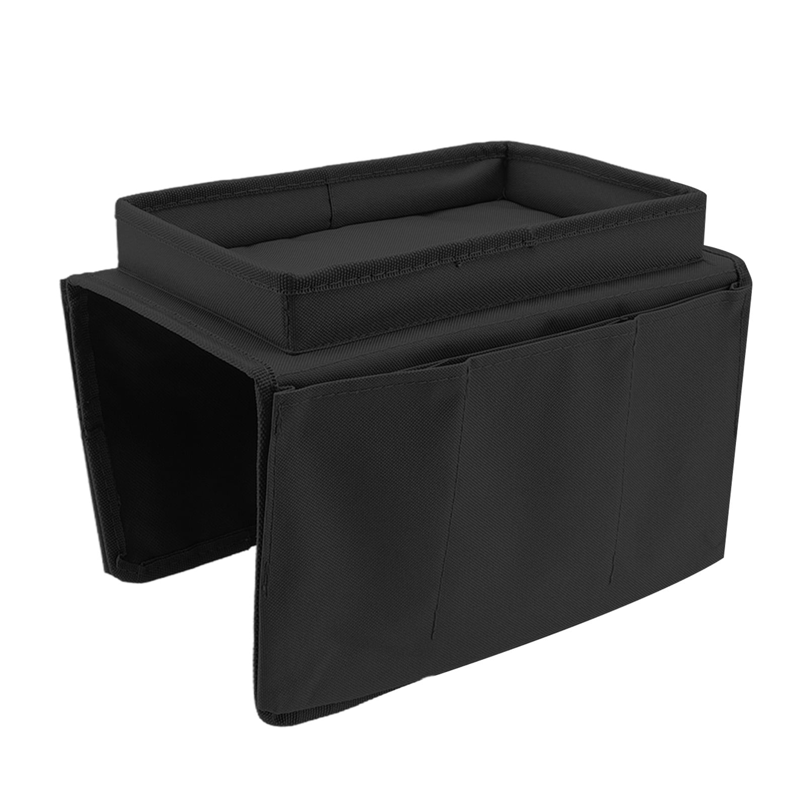 Sofa Tray, Couch Arm Table Washable Side Pockets  For Home Black,Coffee,Grey,Beige